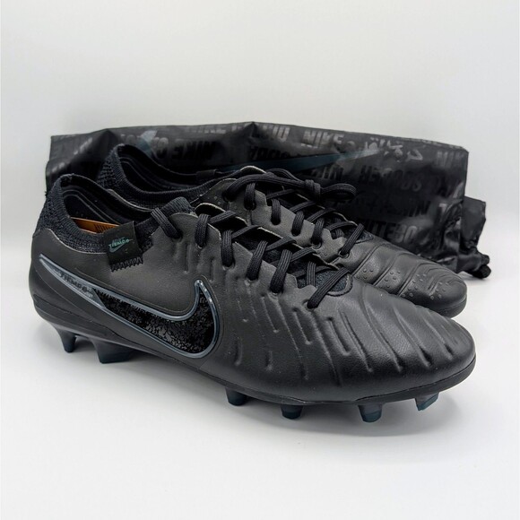 Nike Tiempo Legend 10 Elite ACC FG Black DV4328-002 Men’s Size 7/Women's 8.5 - Picture 1 of 8